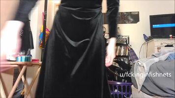Velvet Dress gif