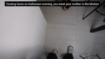 Halloween vibe with mom