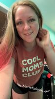 Wonder if the dads at pick up fantasize about my tits