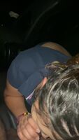 Latina hotwife wanted to slobber on my BBC in the backseat🤤