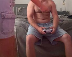 I want his cock even when he’s on the PlayStation