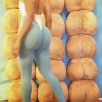 A wall of booty.