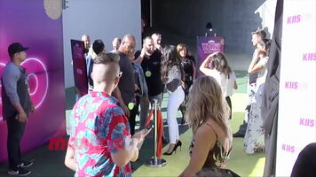 Camila Cabello in tight white jeans