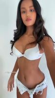 cute, slim Asian girl with a beautiful body