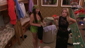 Katherine Asking If We Like Her Black Dress BB27