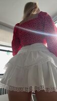 I wear short skirts because I love being a little distraction ;)