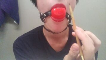 Its important for a slave to be gagged at all times