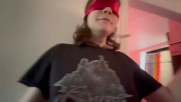 Puppy gets slapped around and dominated
