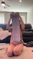 He came in my mouth while I was folding laundry