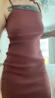 This dress is so easy to slip out of.. wanna see?