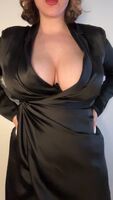 Bouncing out of the dress