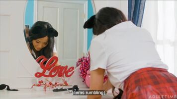 Melody’s college fears disappear when her roommate whips THIS out…