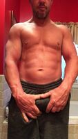 Any longer and it would wrap around me. 45 DILF