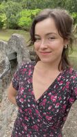 I wear easy wrap dresses because I always get to urge to get naked when I go out for walks. [gif]