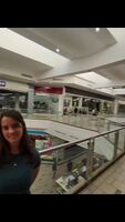 Busty babe in the mall