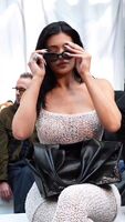 Kylie slaying at the Maison Margiela Womenswear Spring/Summer 2026 Show as part of Paris Fashion Week - IG October 2025