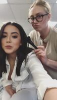 Chloe Bennet’s tit “accidentally” slipping out