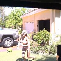 Gabbie Gets In The Car To Get Fucked