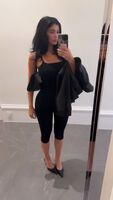 Kylie in black outfit - IG September 2025