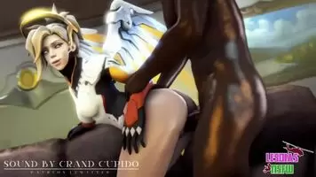 Mercy Enjoying Big Dick In The At Her Living Room