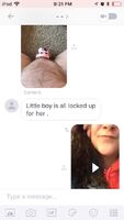 My favourite little subby is all locked up for me. It’s his first time 😇 any advice?