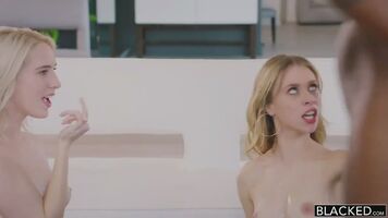 Anya Olsen & Cadence Lux gives him the Royal Treatment