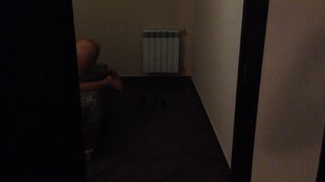 I give a blowjob to my lover while my husband takes pictures on camera.