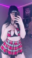 love showing off my big goth titties