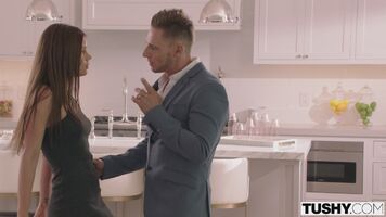 Little Caprice Is Sodomized By Her Husband's Boss
