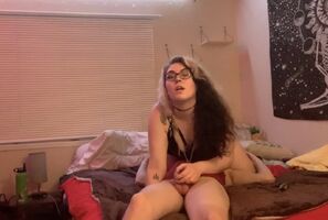 Her place is underneath Mistress, in women’s lingerie and makeup, caged and straining, with her face pressed inside of me.