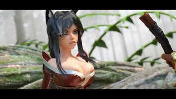 Ahri Toying With Her Prey
