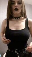 Anyone ask for a big tiddy goth girlfriend? 🖤🕷 (F) (18) UK