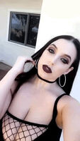 Big tittied goth girl