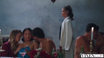 Abella Danger, Tori Black, Mia Malkova, Vicki Chase, Kira Noir, Ana Foxxx, Jessa Rhodes, Angela White - After Dark Part 5