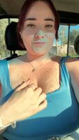 suck my tits in the car?