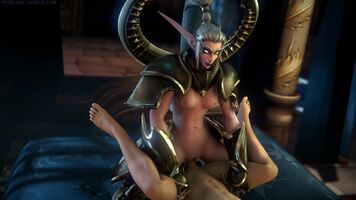 Maiev Shadowsong Showing her Dominance