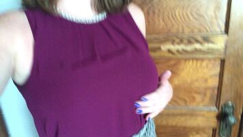 Where better to showcase my new panties than to you all, as they hide them under my work skirt 😏