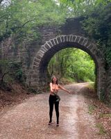 Got topless in the park and an older couple saw me and smiled [gif]