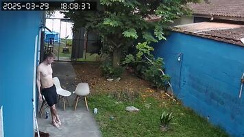 Security Camera Ballbusting