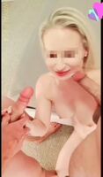 OC♡♡ My husband and my boy toy slapping their cocks on my pretty face 😇💦💦