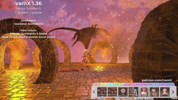 vamX 1.36 - Mega Scenes & Content Pack, Threesome Poses, Dominatrix and Dominator Voices