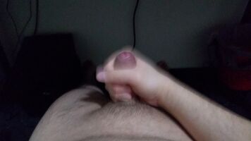 Not sure if my one week of cum shot considered a cum cannon. 🤔