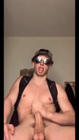 I was having fun in my Zoom Lecture with my Backpack on and Cock out lol 🍆🎒hehehe 😉