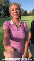 Gabbie Carter at the Golf Course