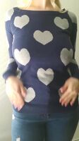 Imagine we come home after a long cold day, and you see me wearing this underneath 💙