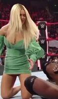 Lana getting on her knees for you. WDYD.
