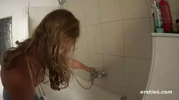 Bath time bliss.
