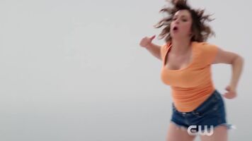Rachel Bloom's entire career is based around making jokes about her big, natural 32DD tits