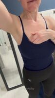 Tight fabric clings to every dirty curve