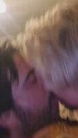 We've got 2 hard cocks here that need sucking while we kiss. Raf (22) and Kal (41)